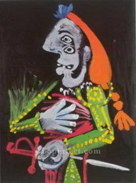 マタドールの胸像 1 1970 パブロ・ピカソ Oil Paintings